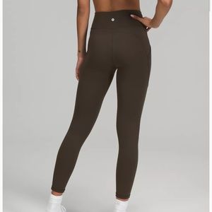 Lululemon Invigorate HR 25” black leggings size 6